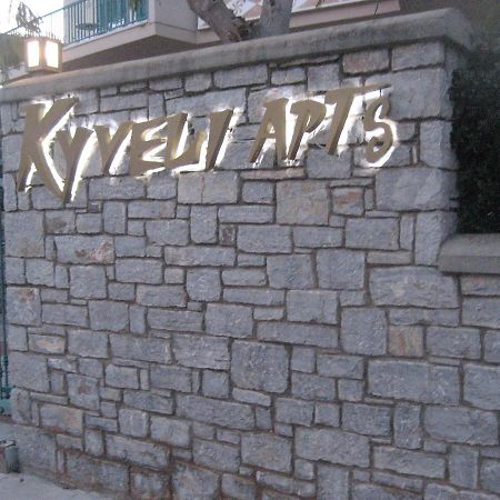 Kyveli Hotel Apartments Vrontados Bagian luar foto