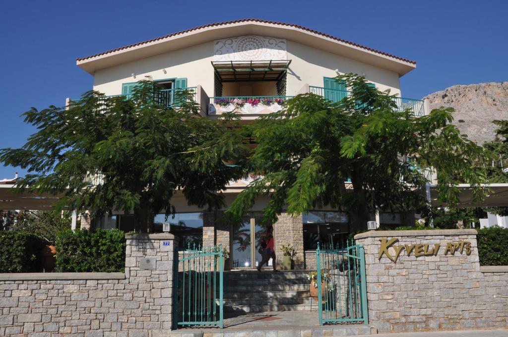Kyveli Hotel Apartments Vrontados Bagian luar foto