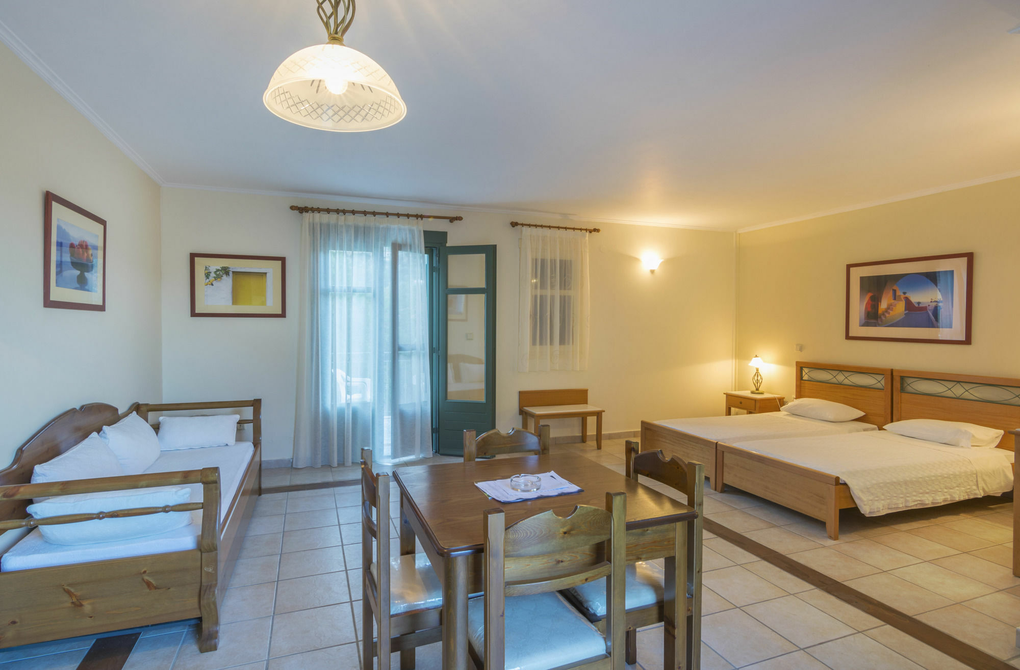 Kyveli Hotel Apartments Vrontados Bagian luar foto